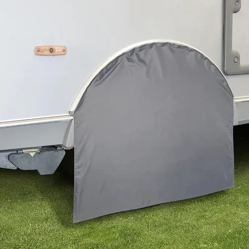 Radschutzhülle Radabdeckung Reifenabdeckung 77x60cm für Wohnmobil Wohnwagen
