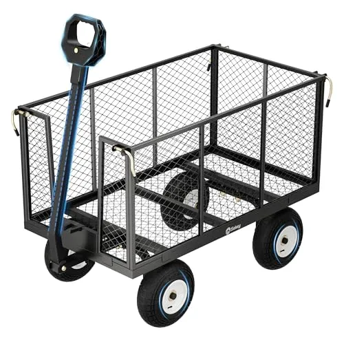 Sekey Bollerwagen Gartenwagen 550KG Belastbar von Sekey