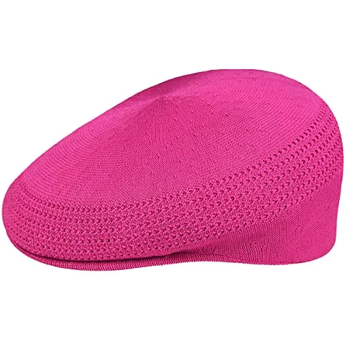 Kangol Tropic Ventair Flatcap 504 - Fuchsia - Schirmmütze für Herren, atmungsaktiv und perfekt für den Sommer, ideal für stilvolle Outfits und sonnige Tage.