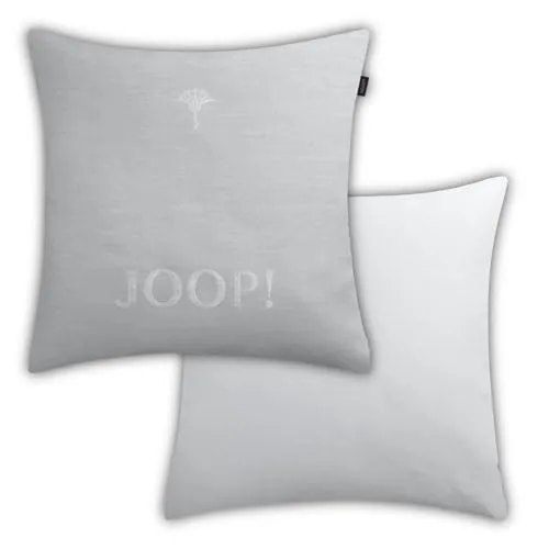 JOOP! Dekokissen Zierkissenhülle Chains silber 40x40cm in silber von JOOP!