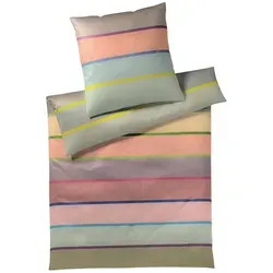 Remember Bettwäsche Cambridge, Mako Satin Baumwolle, 2 teilig - Bettwäsche-Sets aus seidenweichem Mako-Satin, ideal für ganzjährige Wohlfühltemperaturen und leuchtende Farben für ein stilvolles Schlafzimmer.