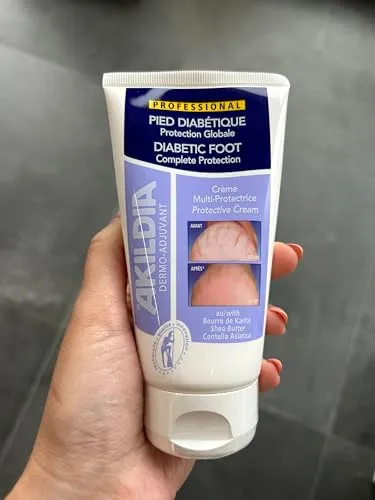 Akildia Diabetic Multi-Protective Fußcreme – große Tube, 108 ml