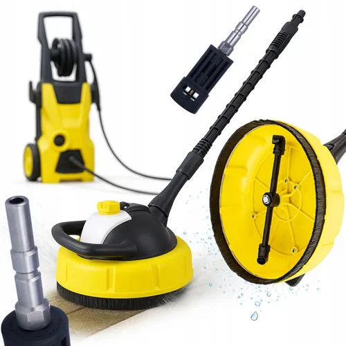 Rotierende Flächenbürste T-Racer Pro Set mit Dosierer – Kompatibel mit Kärcher, Nilfisk und Kränzle