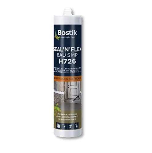 BOSTIK H726 Seal´n´Flex Bau SMP Betongrau – Hochflexibler, UV- und witterungsbeständiger Hybriddichtstoff für anspruchsvolle Bauabdichtungen – 290ml