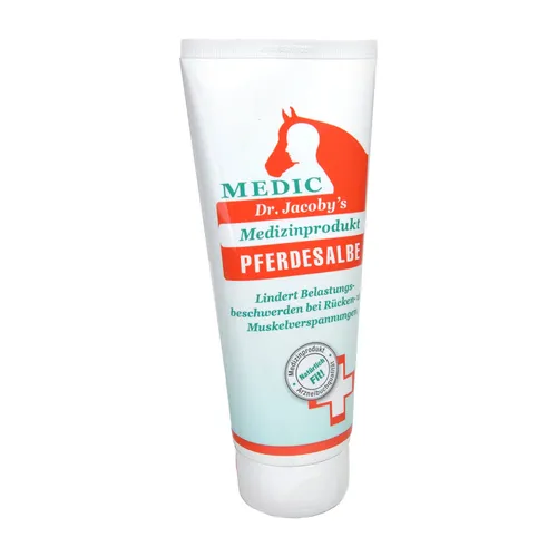Dr. Jacoby's Pferdesalbe MEDIC Pferdebalsam lindert muskuläre Beschwerden 200ml