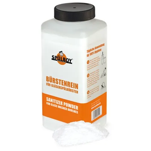 SPÜLBOY® Bürstenrein Hygiene Reiniger für Gläserspülbürsten Sanitizer Powder 1kg