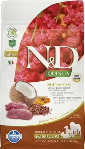 N&D Quinoa Mini Skin&Coat Reh 800 G von Farmina