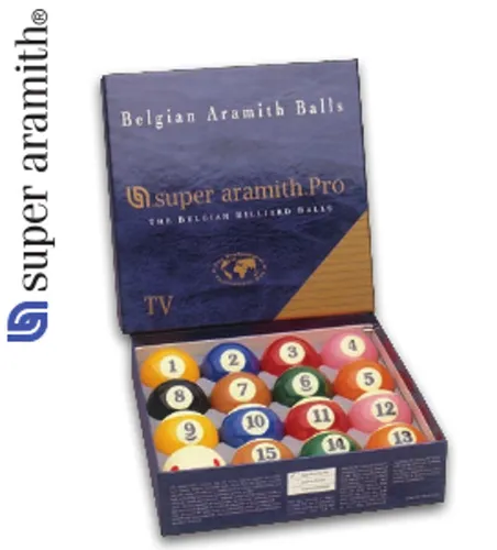Super Aramith Pro Billard Kugel Satz 57,2 mm von Aramith