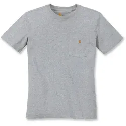 Carhartt Women's Loose Fit Heavyweight S/S Pocket Cotton T-Shirt XL grau - Bequemes T-Shirt in Grau, Größe XL, aus 100% Baumwolle, perfekt für Reisen. Entdecken Sie weitere Top-Angebote von Carhartt bei Bergfreunde.de!