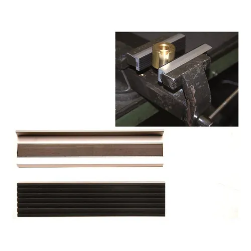 BGS-3044 Schraubstock-Schutzbacken, Aluminium, 125 mm, 2-tlg.