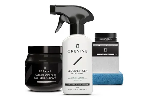 CREVIVE Lederpflegeset 8-teilig von CREVIVE