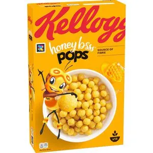 Kelloggs Cornflakes Honey Bssss Pops, 400 g