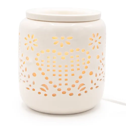 Elektrische Duftlampe Aromalampe Wachswärmer Duftstövchen Keramik 25W