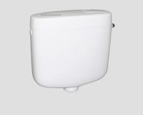 Sanit Aufputz WC Spülkasten 936 weiß mit Eco Spartaste