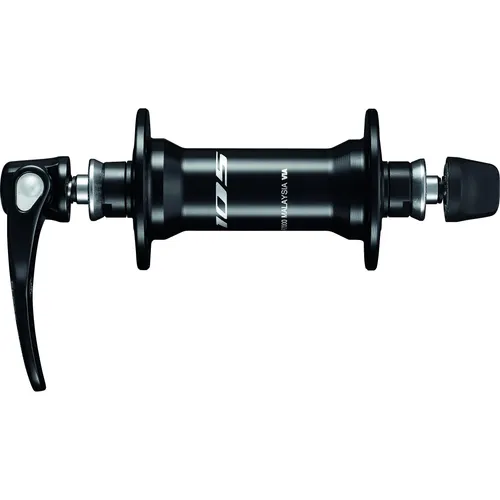Shimano 105 Vorderradnabe, Schwarz, 36 Loch - Radnaben, hochwertige Shimano 105 V.R.-Nabe mit Hohlachse und Schnellspanner - stark, langlebig und ideal für anspruchsvolle Radfahrer.