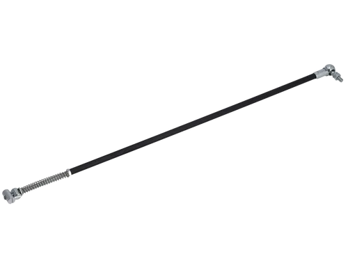 Racing Bremsgestänge 485mm, Kugelgelagert, Schwarz eloxiert - für Simson S50, S5