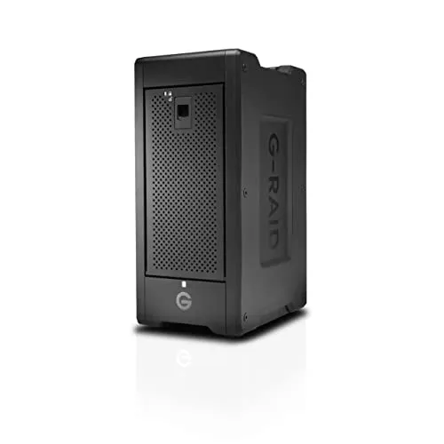 SanDisk Professional 96TB G-RAID SHUTTLE 8 - Enterprise-class 8-bay External Hard Drive, Thunderbolt 3 und USB-C, bis zu 1900MB/s, ideal für 4K-/8K-Workflows und transportabel