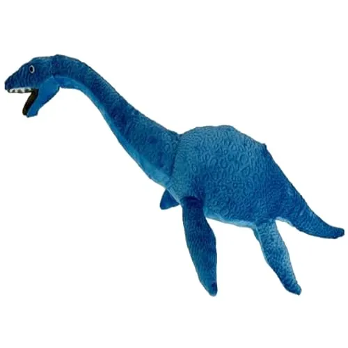 Dinosaurier Plesiosaurus Kuscheltier – Plüschdino NESSIE - Kuscheltiere – Hochwertiges und nachhaltiges Plüschtier aus recycelten Materialien, ideal zum Kuscheln und Spielen, Größe: 52 cm.