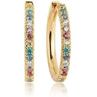 Sif Jakobs Jewellery Creolen SJ-E2869-XCZ(YG) 925er Silber 87706249