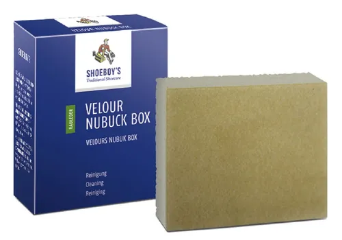 Shoeboy´s Velour Nubuk Box Schuhpflege Radierer hochwertiger Schmutzradierer