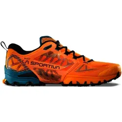 La Sportiva Bushido III GTX Papaya/Everglade (44) - Laufschuhe für Skyrace, stabil und griffig mit GORE-TEX Membran für optimalen Wetterschutz und Flexibilität. Ideal für anspruchsvolle Trails und maximales Groundfeeling.