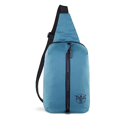 Chiemsee Light N Base Crossbody Brusttasche für Männer und Frauen - Herren-Schultertaschen mit vielen Fächern und umweltfreundlichem RPET-Material, ideal für täglichen Gebrauch und umweltbewusste Nutzer.