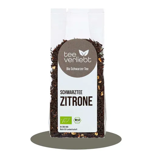 teeverliebt - Schwarztee Zitrone loser Schwarzer Tee