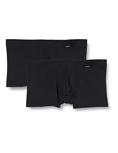 Skiny Boxershorts Power Line (2-St) - Praktischer 2er-Pack Boxershorts aus weicher Mikrofaser, ideal für Alltag und Freizeit. Der elastische Bund sorgt für hohen Tragekomfort und die sportliche Optik mit dezentem Logo setzt Akzente.