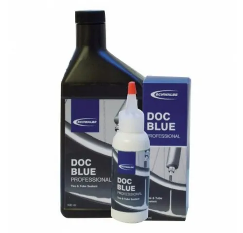 Schwalbe Doc Blue Professional Dichtmilch 500 ml - Hochwertige Dichtmilch für Tubeless-Reifen, sorgt für zuverlässige Pannenhilfe und ist einfach anzuwenden.