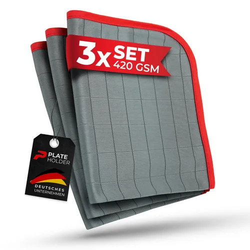 PLATEHOLDER® Premium Carbontuch 40x40cm