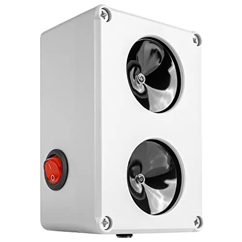 Dragon Ultrasonic Marder Ultraschall Tiervertreiber für Marder, Ratten, Mäuse | Mäuseabwehr am Magnet | Hochfrequenz Gerät | Marderschreck, Maderschrecker Haus, Garage, Dachboden, Garten