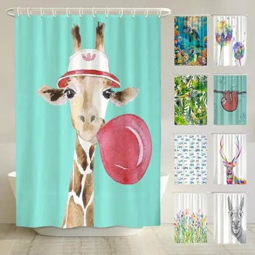 arteneur® Giraffe Duschvorhang 200x220 von Arteneur