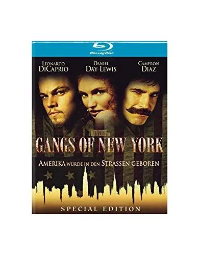 Gangs of New York (Special Edition) [Blu-ray] - Historisches Drama, Special Edition mit zusätzlichen Inhalten, freigegeben ab 16 Jahren für packende Unterhaltung.