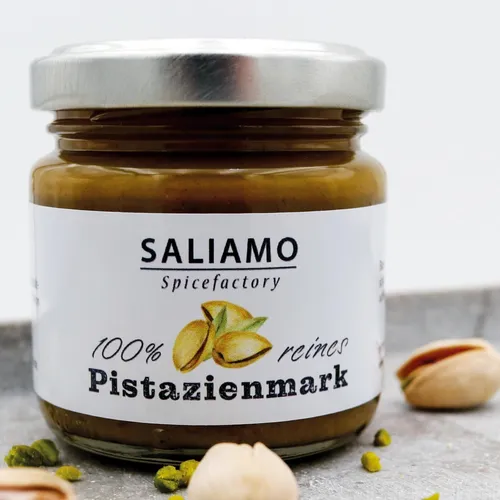 Saliamo | 90g 100% Pistazienmark aus Bronte, zum Backen, zur Eisherstellung