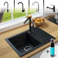 LINDBERGH® Antibakterielle Granit Spüle