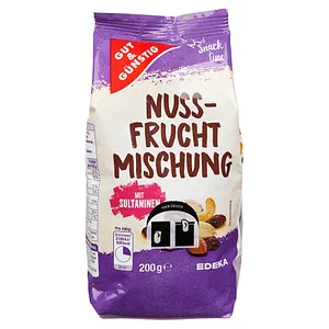 Produktbild GUT&GÜNSTIG Nuss-Frucht Mischung 200,0 g