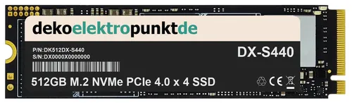 512GB M.2 NVMe Gen4 SSD Festplatte passend für HP EliteBook 755 G4