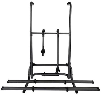 Quipon Heck-E-Bike-Fahrradträger für 2 Fahrräder, schwarz