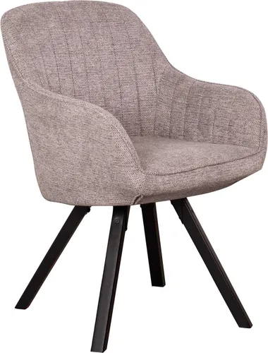 Diningsessel Matera Mouse Grey - Drehbar und Elegant - Hängesessel „Matera Mouse Grey“: Stilvolles Design mit drehbarem Sitz für perfekte Geselligkeit und höchsten Komfort in deinem Wohn- und Essbereich.
