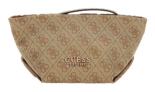 Guess Kosmetiktasche Make Up Bag Braun in braun von GUESS