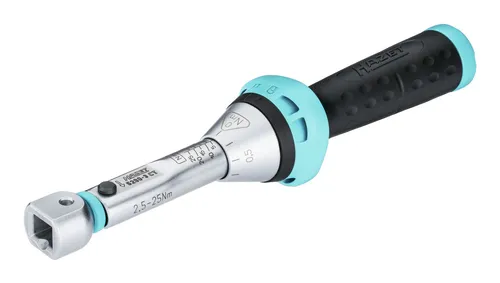 Hazet 5280-3CT Drehmomentschlüssel 2.5 - 25 Nm - Drehmoment-Schlüssel mit präziser Genauigkeit von ± 3%, ideal für kontrollierten Schraubanzug in Werkstätten, Reifenservice und Industrie. Robuste Bauweise für lange Lebensdauer und Sicherheit.