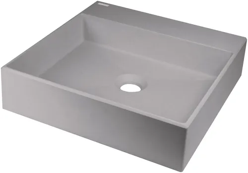 Graues Aufsatzwaschbecken Granitoptik
