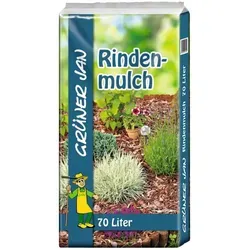 Rindenmulch 70 Liter – Hochwertiger Gartenmulch für optimale Bodenabdeckung - Dieser Rindenmulch aus zerkleinerter Nadelholzrinde mit 70 Litern Volumen ist ideal zur Unkrautunterdrückung und sorgt für eine durchlüftete Bodenstruktur. Perfekt geeignet für jeden Garten!
