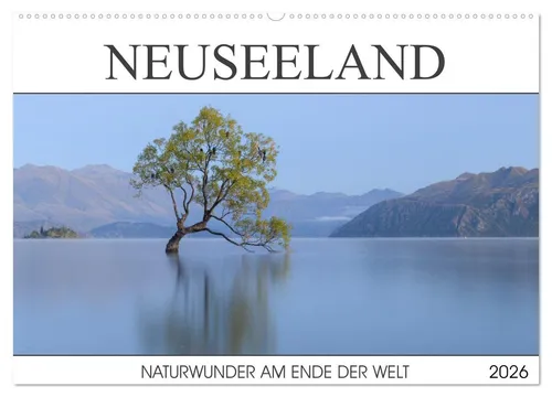 Christian Heeb | Neuseeland - Naturwunder am Ende der Welt (Wandkalender 2026) - Entdecken Sie beeindruckende Naturlandschaften Neuseelands in diesem stilvollen Wandkalender. 14 Seiten voller Schönheit für Ihr Zuhause oder Büro.