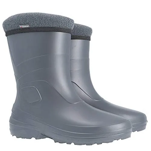 Demar Ultraleichte Mädchen Damen Gefütterte Gummistiefel Eva - Lucy Silver, Größe 42 2/3 EU - Stiefel für Mädchen, ideal für Regen und Schnee, aus ultraleichtem EVA-Material, warm und leicht zu reinigen für ganzjährige Nutzung.