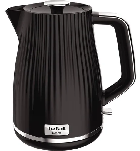 Tefal KO2508 Wasserkocher 1,7 l 2400 W - Wasserkocher mit 1,7 l Kapazität und 2400 W Leistung, ideal für schnelles Erhitzen von Wasser, in elegantem Schwarz.