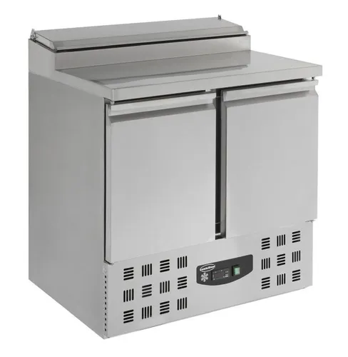Saladette 2 Türen mit 5X1/6Gn Behältern