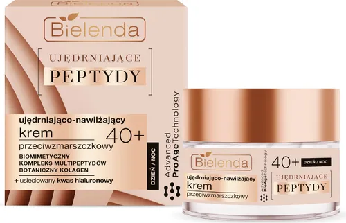 Bielenda Firming Peptide 40 Firming and Moisturizing Anti-Wrinkle Day and Night Cream 50ml