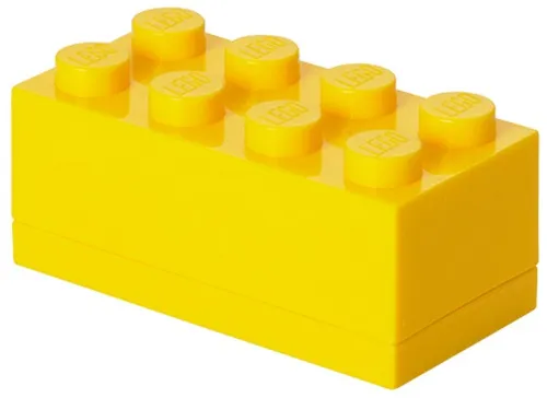 LEGO Snackbox MINI BOX 8 110 ml gelb