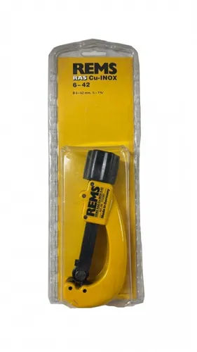 REMS Rohrabschneider RAS Cu-INOX 6, 113380 - Präziser Rohrabschneider für Kupfer und Edelstahl, hergestellt in Deutschland, ideal für professionelle Anwendungen und handwerkliche Projekte.